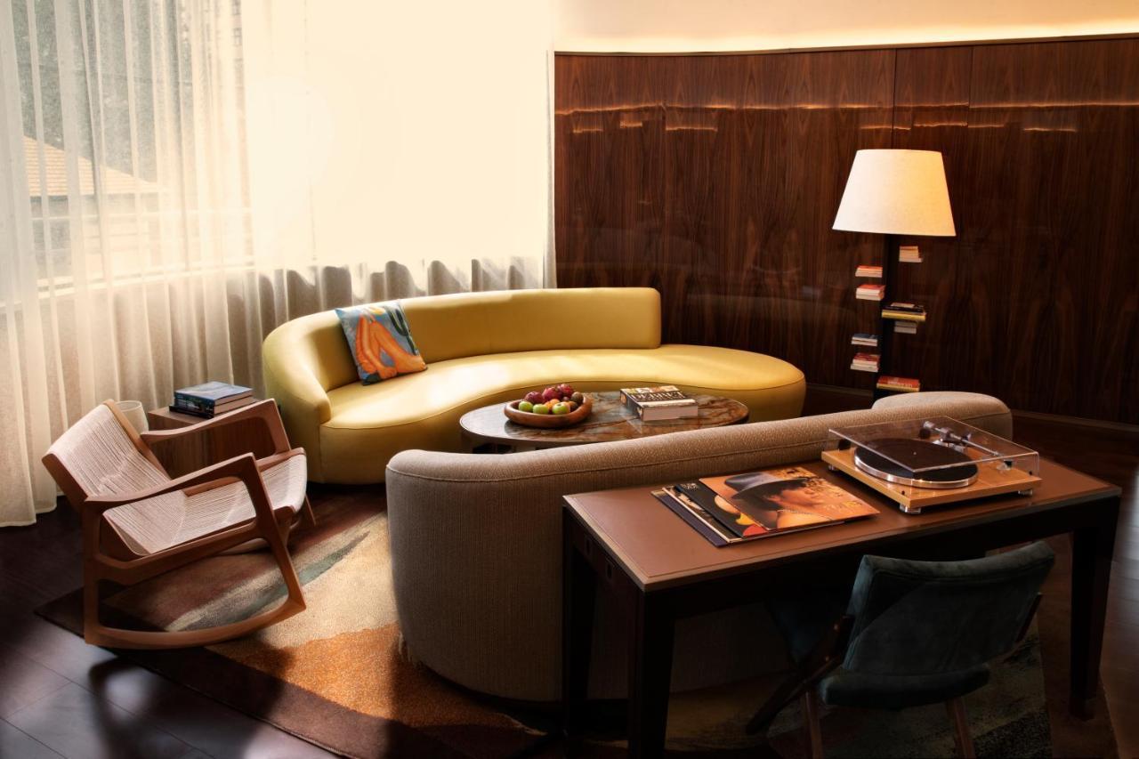 Rosewood Sao Paulo Hotel Екстериор снимка A living room at the Mandarin Oriental, New York