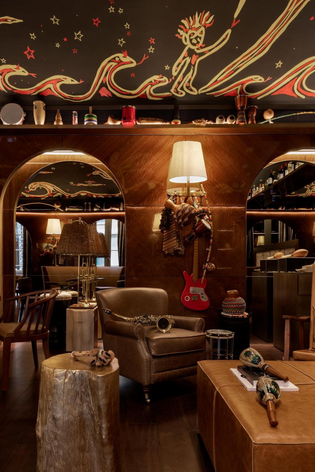 Rosewood Sao Paulo Hotel Екстериор снимка The interior of the bar