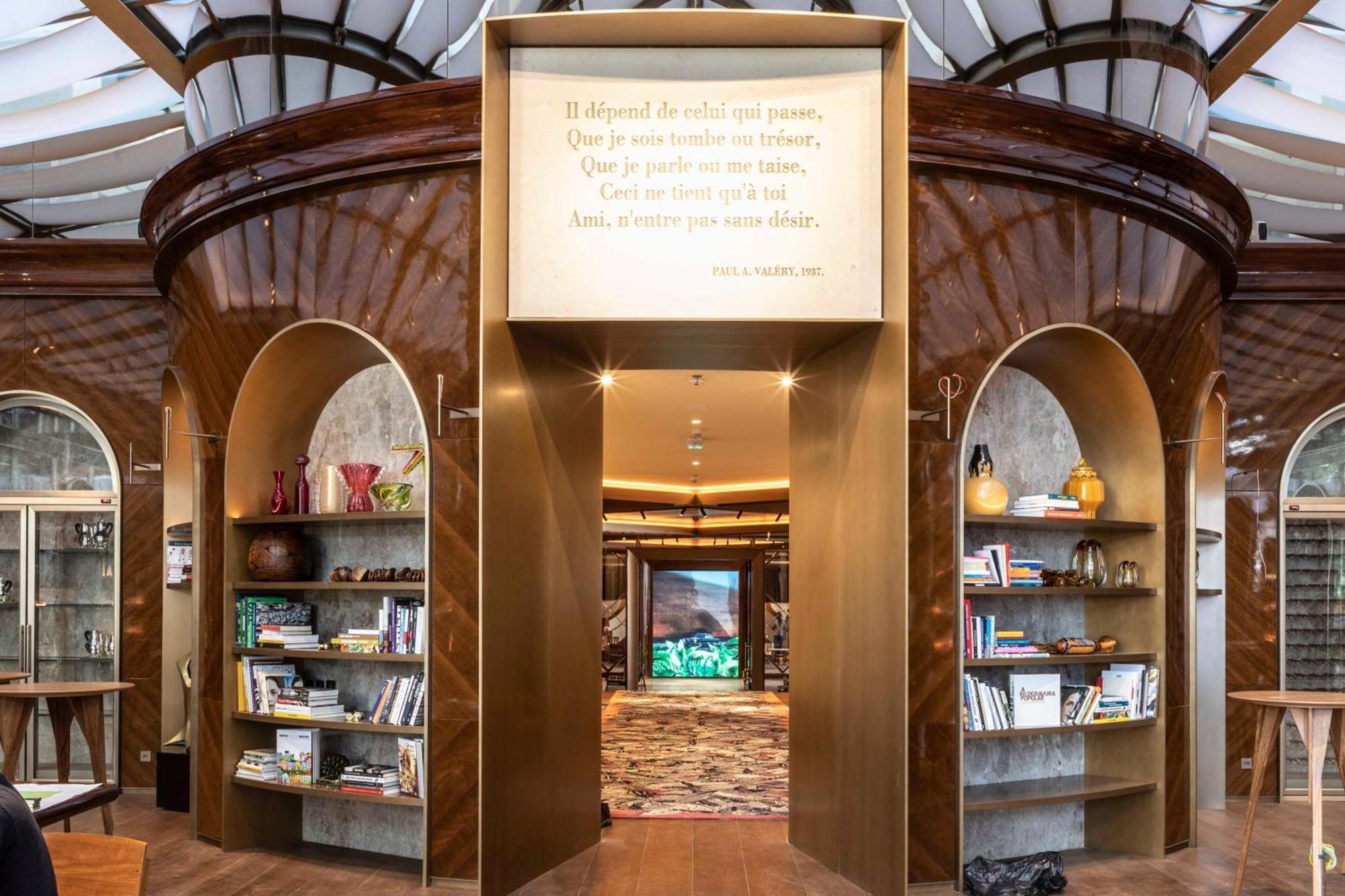 Rosewood Sao Paulo Hotel Екстериор снимка Library on board